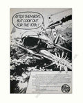 Hurricane Combat 109s Vintage Retro Advert Poster A4 Photo Print