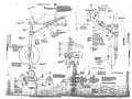 Hurricane MK1 Blueprints B73358 9 A4 Photo Print