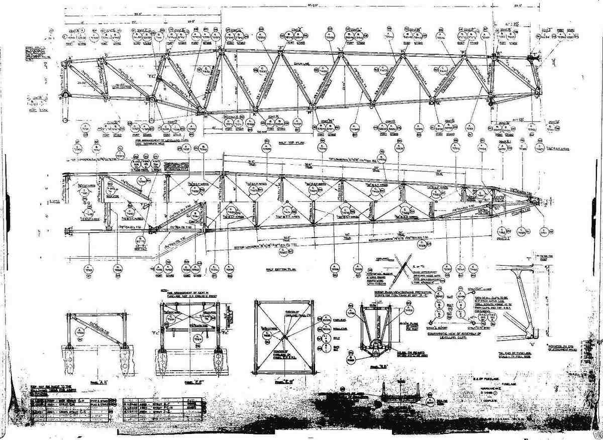 Hurricane MK1 Blueprints D26485 A4 Photo Print