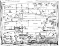 Hurricane MK1 Blueprints D83754 A4 Photo Print