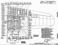Hurricane MK1 Blueprints GA of Cannon Wings A4 Photo Print