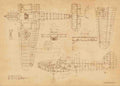 Hurricane MK1 Blueprints Hurri Mk I Metal Wing 05 A4 Photo Print