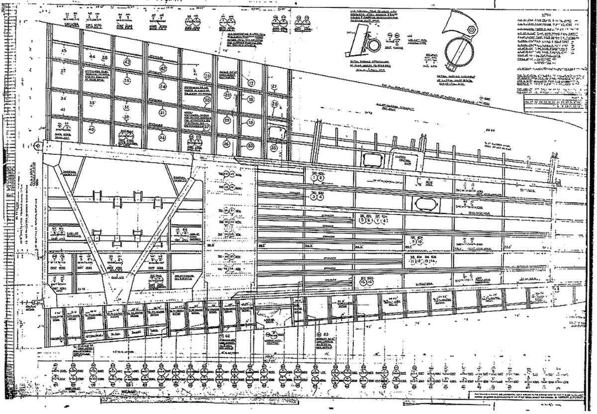 Hurricane MK1 Blueprints L930350 A4 Photo Print