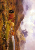 Hurt Louis Bosworth A Misty Day In The Highlands A4 Photo Print