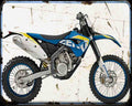 Husaberg 450 Enduro 09 A4 Photo Print Motorbike Vintage Aged