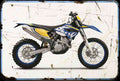 Husaberg FE 250 Enduro 15 1 aged A4 Photo Print