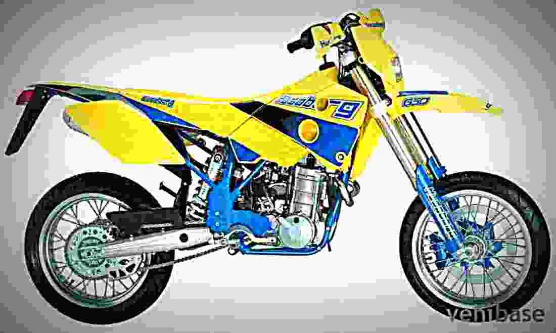 Husaberg FS 400 E 2002 1 motorbike A4 Photo Print