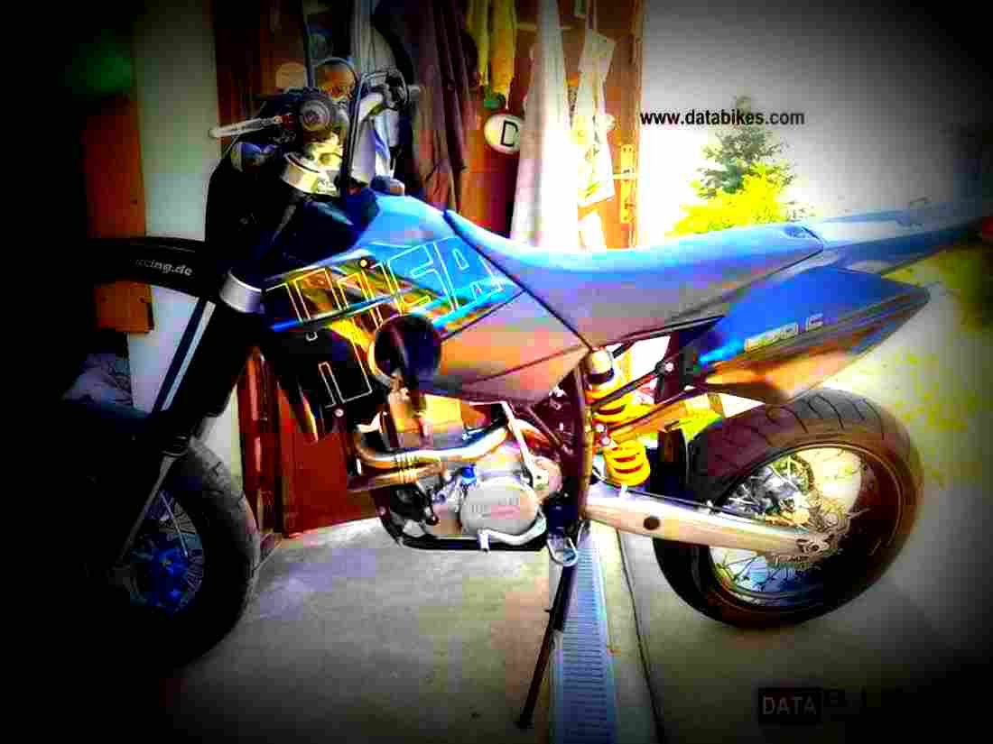Husaberg FS 650 C 2002 2 motorbike A4 Photo Print