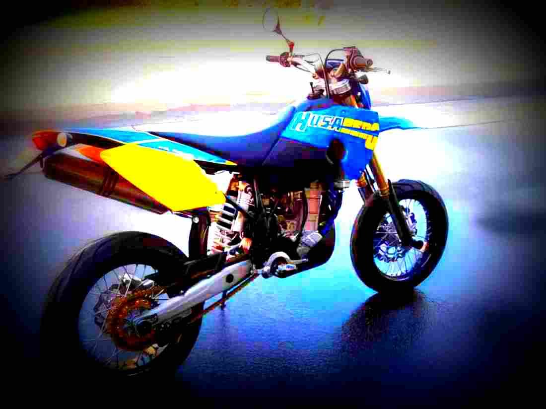 Husaberg FS 650 C 2002 6 motorbike A4 Photo Print