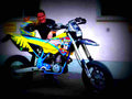 Husaberg FS 650 E Supermoto 2001 1 motorbike A4 Photo Print