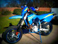 Husaberg FS 650 E Supermoto 2001 3 motorbike A4 Photo Print
