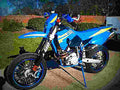 Husaberg FS 650 E Supermoto 2001 6 motorbike A4 Photo Print