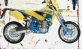 Husaberg FS650e 2002 Aged Vintage A4 Photo Print