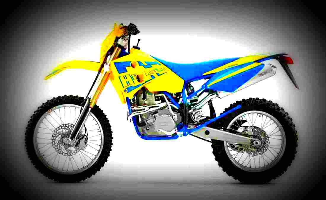 Husaberg FX 470 E 2002 6 motorbike A4 Photo Print