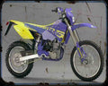 Husaberg Fe 600 E 00 Motorbike Vintage Aged A4 Photo Print