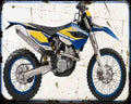 Husaberg Fe350 13 1 A4 Photo Print Motorbike Vintage Aged