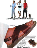 Hush Puppies Sandals Vintage Retro Advert Poster A4 Photo Print