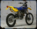 Husqvana Te450 05 1 A4 Photo Print Motorbike Vintage Aged