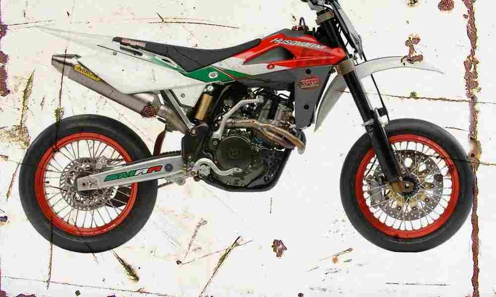 Husqvarna SM450RR 2007 Aged Vintage A4 Photo Print