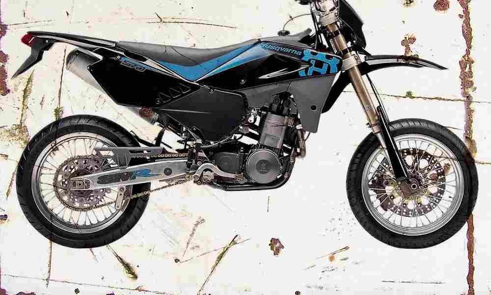 Husqvarna SM570R 2002 Aged Vintage A4 Photo Print