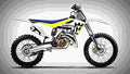 Husqvarna TC 125 2017 3 motorbike A4 Photo Print