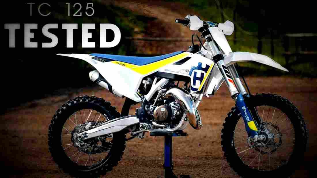 Husqvarna TC 125 2017 4 motorbike A4 Photo Print