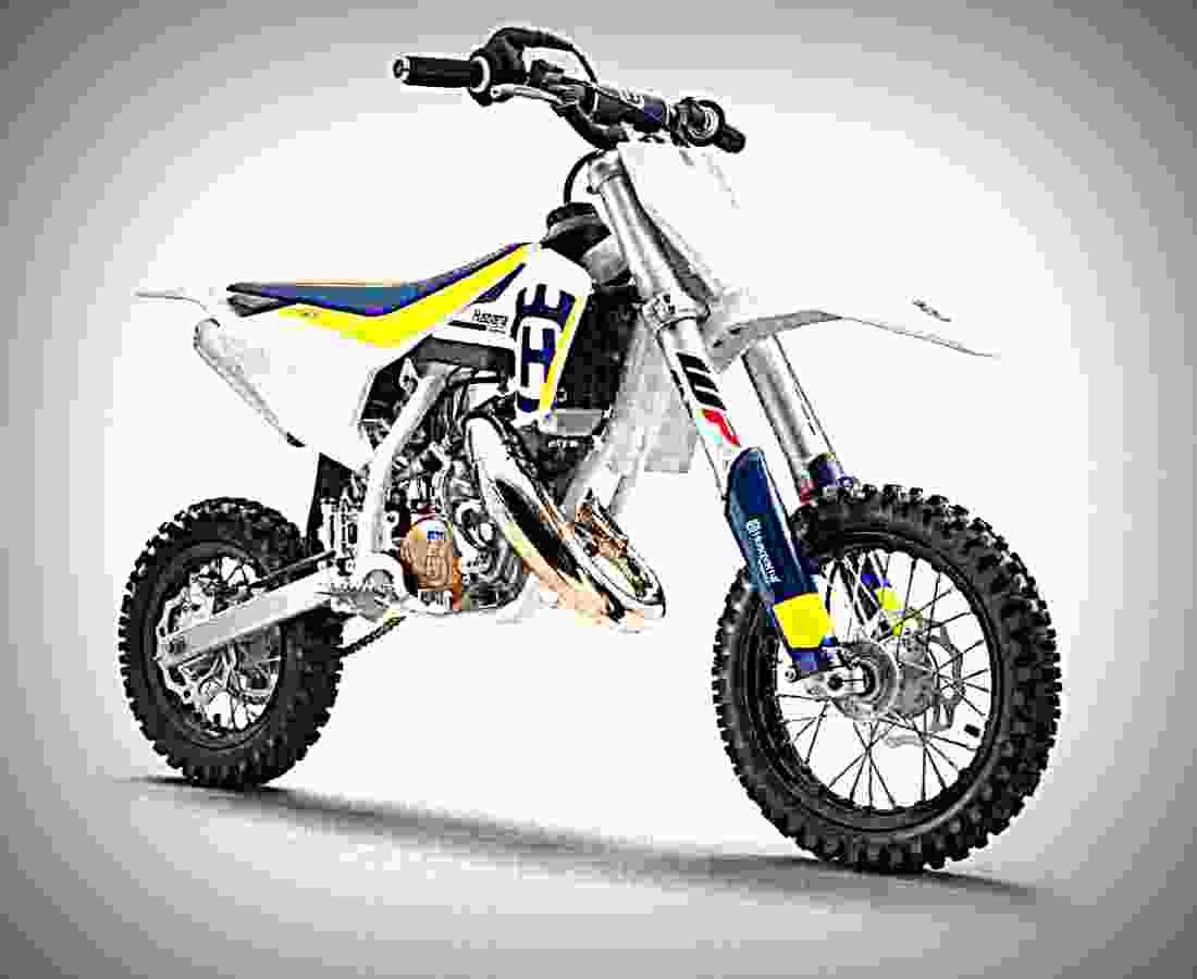 Husqvarna TC 50 2017 4 motorbike A4 Photo Print