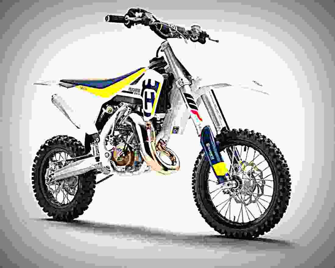 Husqvarna TC 65 2017 2 motorbike A4 Photo Print