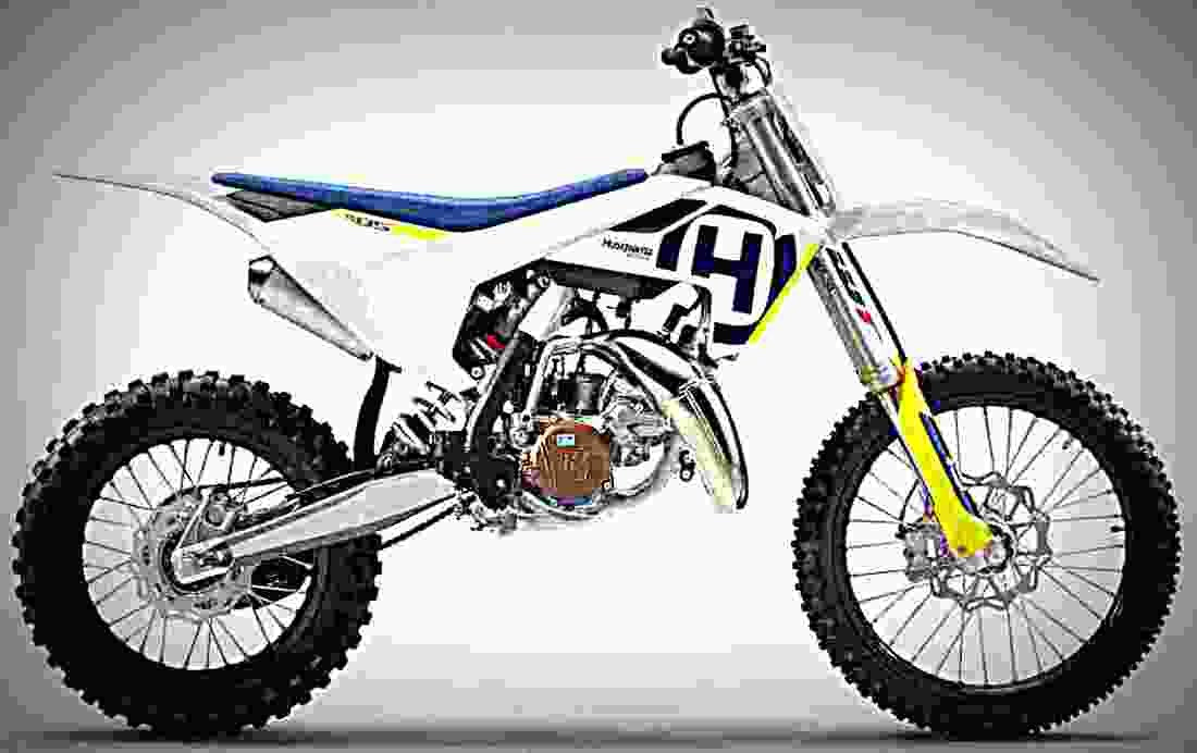Husqvarna TC 85 17 14 2017 4 motorbike A4 Photo Print