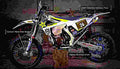 Husqvarna TE 300 2017 1 motorbike A4 Photo Print