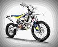 Husqvarna TE 300 2017 4 motorbike A4 Photo Print