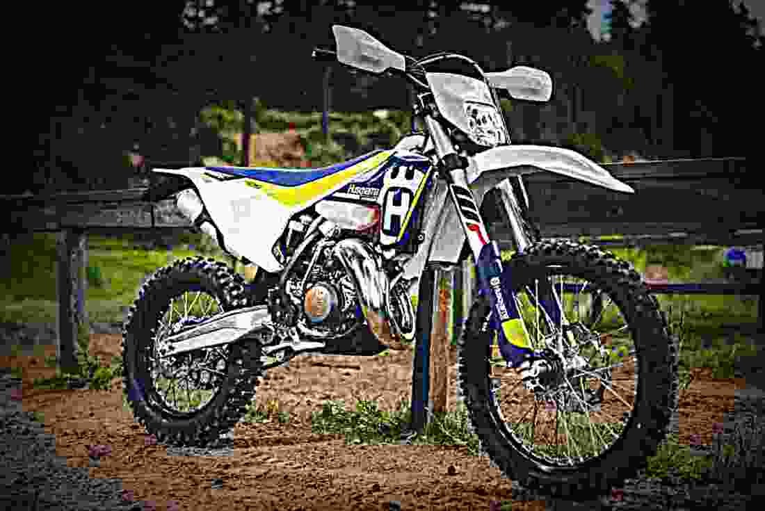 Husqvarna TX 125 2017 3 motorbike A4 Photo Print