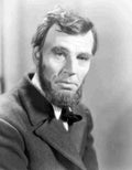 Huston Walter Abraham Lincoln 1 film star poster A4 Photo Print