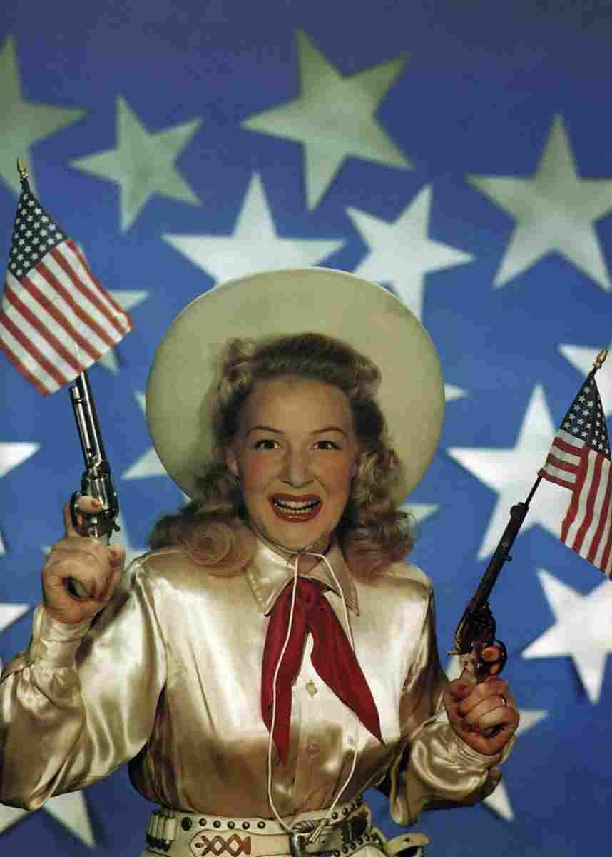 Hutton Betty Annie Get Your Gun 1 film star poster A4 Photo Print