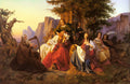 Huxoll Anton The Bard Before The Royal Family Art A4 Photo Print