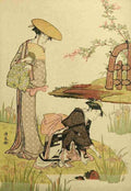Hyde Helen 1868 1919 In a Japanese Garden The Studio 1911 A4 Photo Print
