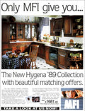 Hygena Kitchen Collection Vintage Retro Advert Poster A4 Photo Print