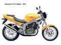Hyosung GT125 Naked 2003 motorbike A4 Photo Print
