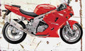 Hyosung GT650R 2006 Aged Vintage A4 Photo Print