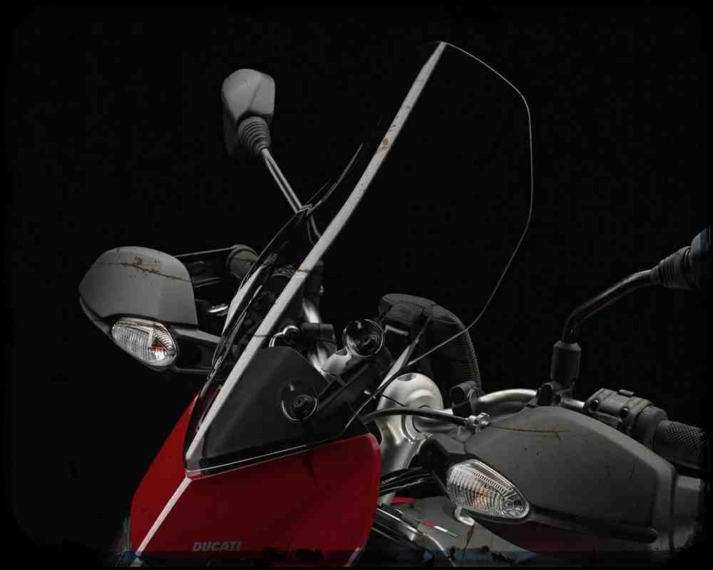 Hyperstrada 13 7 A4 Photo Print Motorbike Vintage Aged