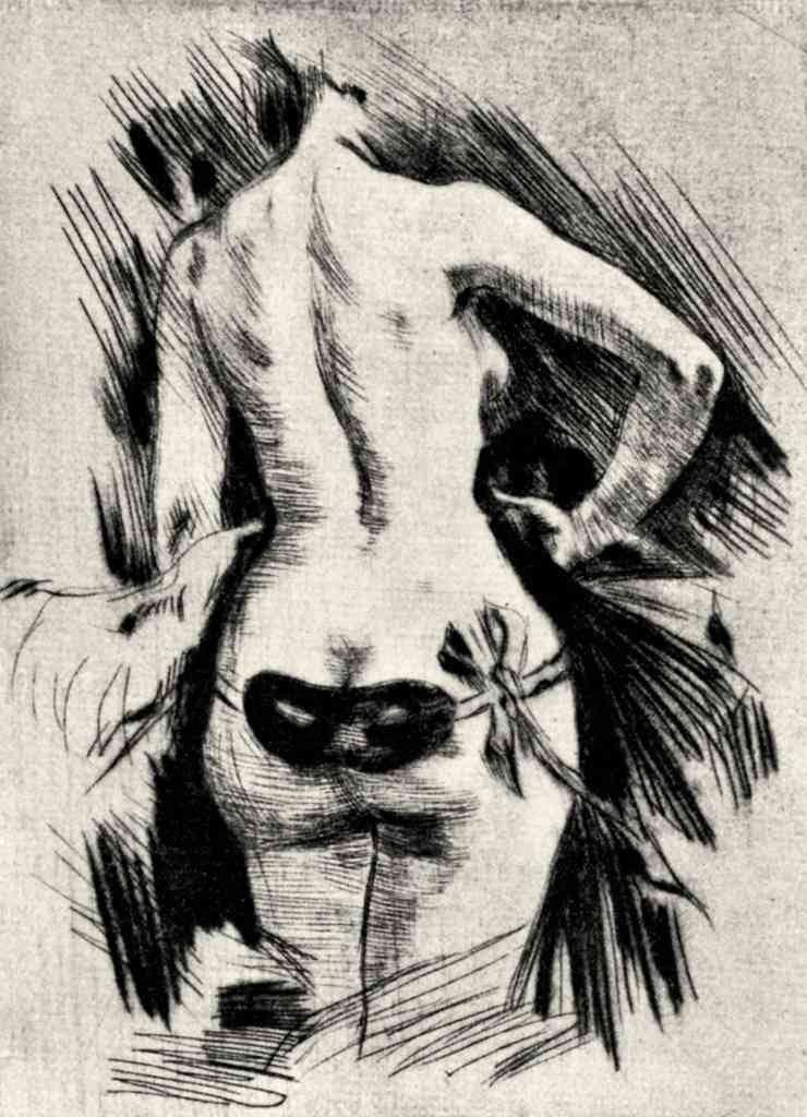 Hypocracy Felicien Rops Symbolism A4 Photo Print