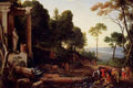 Hyre Laurent De La Landscape With Shepherds Watering Their Flocks A4 Photo Print