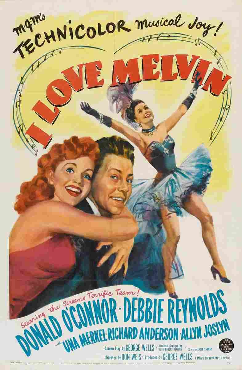 I Love Melvin 01  film star poster A4 Photo Print