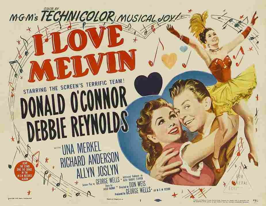 I Love Melvin 02  film star poster A4 Photo Print
