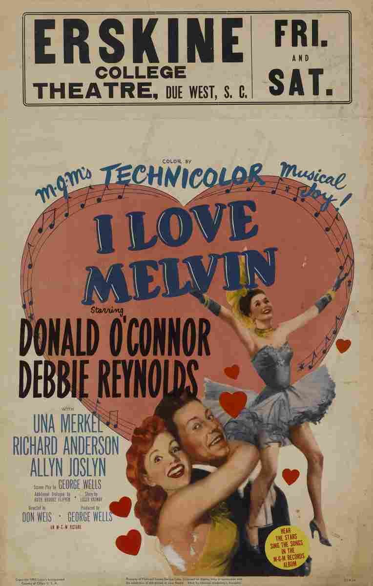 I Love Melvin 03  film star poster A4 Photo Print