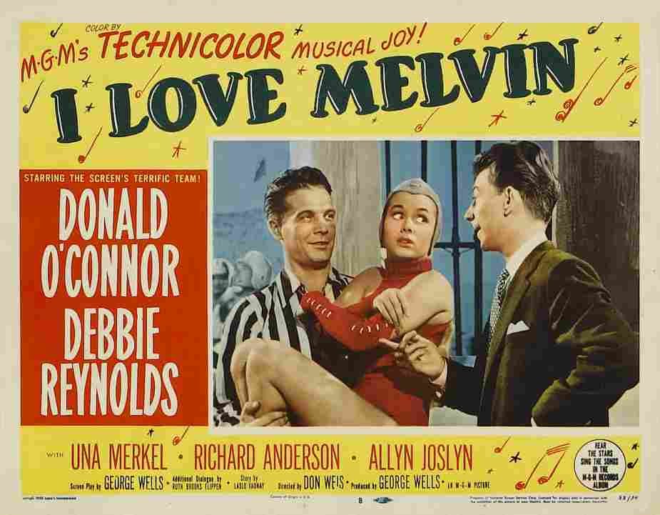 I Love Melvin 07  film star poster A4 Photo Print