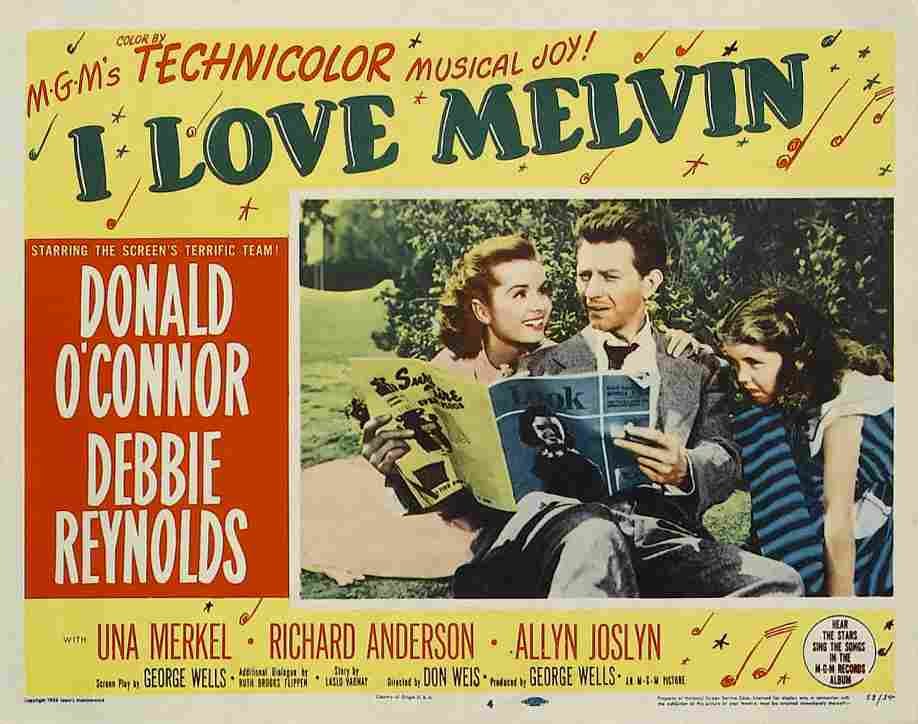 I Love Melvin 08  film star poster A4 Photo Print