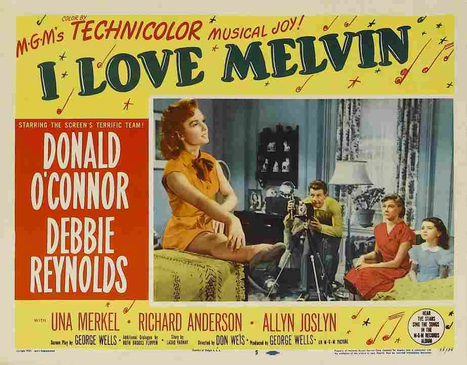 I Love Melvin 11  film star poster A4 Photo Print