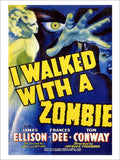 I Walked With A Zombie Movie Poster Vintage Retro Advert Poster A4 Photo Print