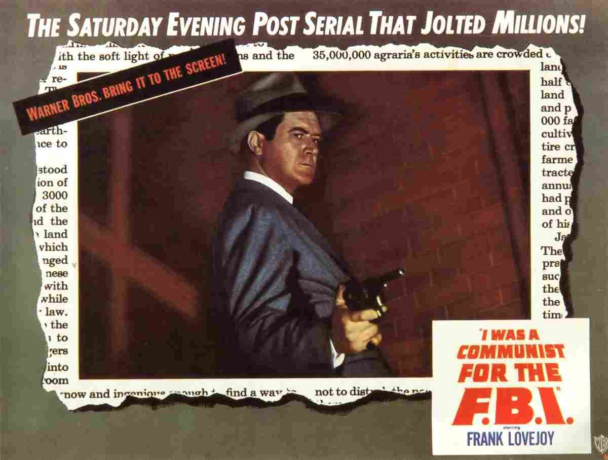 I Was a Communist for the FBI 01  film star poster A4 Photo Print